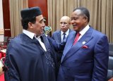 Al-Mnifi meets with the Congolese President.