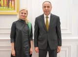 Al-Baour meets with Kroslak.
