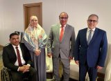 The Chargé d'Affaires of the US Embassy to Libya visits Sirte.