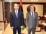 Al-Lafi reviews with the Chargé d'Affaires of the Iraqi Embassy in Libya the bilateral (…)