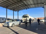 Security patrols deployed to enhance security in the city of Mezda, south of Tripoli.