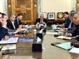 Naji Issa discusses liquidity distribution plan with commercial banks.