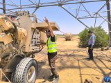 The General Electricity Company is following up on the progress of the power transmission line project west of (…)