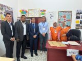 European visit to polling stations in Tripoli.