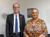 Tetteh discussed with the British Ambassador to Libya the political developments and the objectives of the (…)
