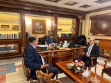 The Attorney General receives the Chairman of the Board of Directors of (LANA) and the Head of (…)