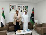 Tetteh meets with the UAE ambassador to Libya in Tunisia