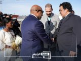 Al-Mnifi arrives in the Ethiopian capital Addis Ababa.