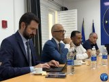 Orlando meets with representatives of Libyan parties in Tripoli.