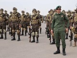 The commander of the counter-terrorism force inspects the readiness and discipline of the units&nbsp;(…)