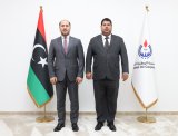 The Chairman of the National Oil Corporation discusses ways of joint cooperation with the Iraqi (…)