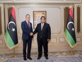 Al-Menfi receives the credentials of the Czech ambassador to Libya.