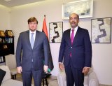 Al-Koni receives Spanish Ambassador to Libya.