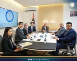 Al-Baour discusses with the Korean ambassador the resumption of Korean companies' activities (…)
