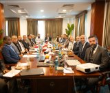 Minister of Finance meets with the Canadian company (Free Balance) and its local partner.