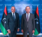 Al-Baour meets with German Ambassador.