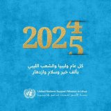 UN mission shares Libyans' aspirations for the new year to reach sustainable solutions under (…)