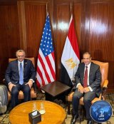 Boulos and Abdel-Ati discuss efforts to resolve the Libyan crisis.