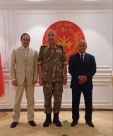 Al-Haddad and the Russian ambassador discuss de-escalation efforts in the west of the country.