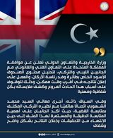 The Ministry of Foreign Affairs of the Government of National Unity announces Britain's&nbsp;(…)