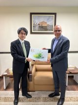 Al-Lafi discusses with the Japanese ambassador ways to enhance cooperation between Libya and Japan