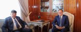 Dbaiba meets with Al-Sour.
