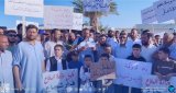 Protesters in Misrata demand the evacuation of weapons depots from residential areas in the city