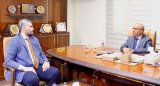 Al-Lafi meets with the person in charge of running the Libyan embassy in Egypt and Libya's (…)