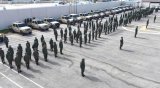 Preparations for Tripoli Security Directorate's support force.