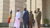 Chadian President meets with his Burundian counterpart.