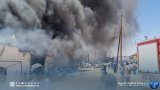 Ambulance and Emergency Teams combat Fires in Kofra.