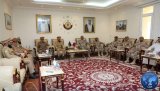 Head of Military Intelligence, Major General Mahmoud Hamza, visits Doha