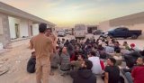 AIM deports (130) illegal Egyptian immigrants to their country.