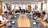 Al-Mnifi meets with a delegation of Tripoli.