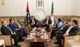 A delegation from the House of Representatives headed by (Al-Nuwairi) arrives in Algeria to (…)