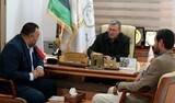 Al-Fazzani discusses with the mayor of Jadu the development of the tourism sector and the preservation of heritage.