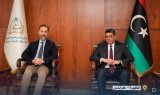 Shakshak discusses with the Turkish ambassador joint projects implemented by Turkish companies (…)
