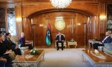 Dbaiba meets with a UN delegation.