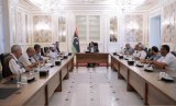 Al-Menfi meets a delegation of notables from the West Coast