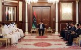Al-Menfi discusses developments in the Libyan political scene with the Qatari Minister of State.