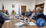 Tetteh meets with the mayors of municipalities from western Libya.