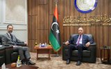 Al-Baour meets with the Turkish Ambassador.
