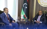 Abdel Sadek Meets with Algerian Ambassador.
